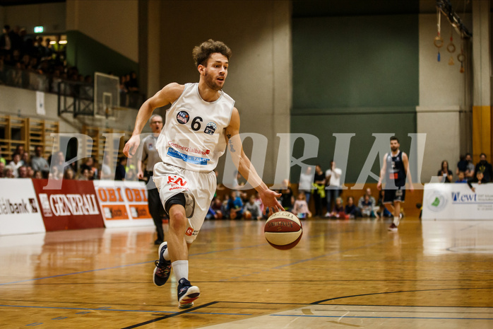 Basketball, Basketball Zweite Liga, Playoffs Viertelfinale 1. Spiel, Mattersburg Rocks, Mistelbach Mustangs, Jan NICOLI (6)