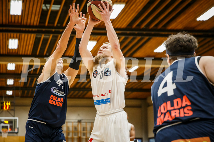 Basketball, Basketball Zweite Liga, Playoff: Viertelfinale 1. Spiel, Mattersburg Rocks, BBC Nord Dragonz, Claudio VANCURA (10)