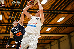 Basketball, Basketball Zweite Liga, Playoff: Viertelfinale 1. Spiel, Mattersburg Rocks, BBC Nord Dragonz, Corey HALLETT (13)