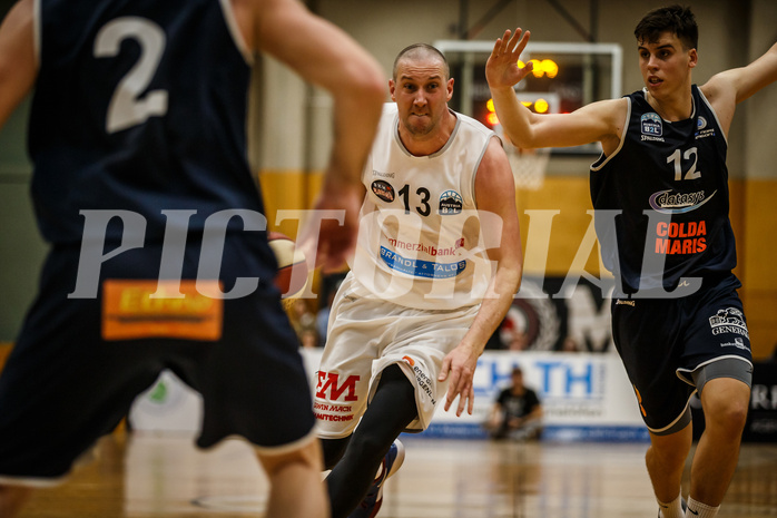 Basketball, Basketball Zweite Liga, Playoffs Viertelfinale 1. Spiel, Mattersburg Rocks, Mistelbach Mustangs, Corey HALLETT (13)