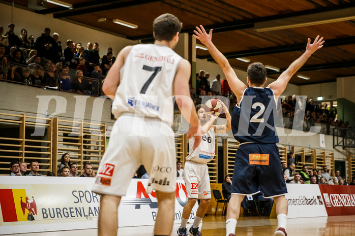 Basketball, Basketball Zweite Liga, Playoff: Viertelfinale 1. Spiel, Mattersburg Rocks, BBC Nord Dragonz, Jan NICOLI (6)