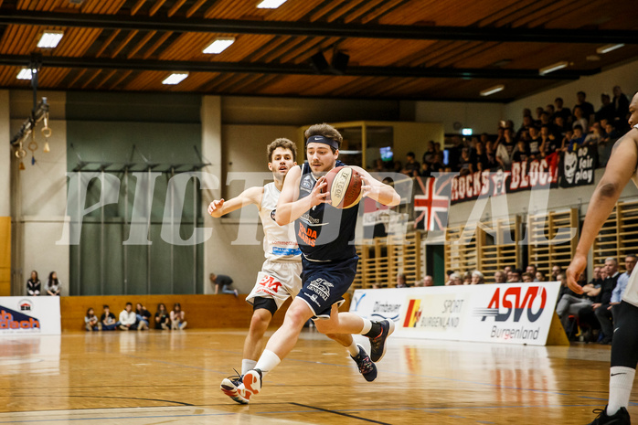 Basketball, Basketball Zweite Liga, Playoff: Viertelfinale 1. Spiel, Mattersburg Rocks, BBC Nord Dragonz, Ognjen Drljaca (4)