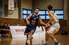 Basketball, Basketball Zweite Liga, Playoffs Viertelfinale 1. Spiel, Mattersburg Rocks, Mistelbach Mustangs, Petar Cosic (2)