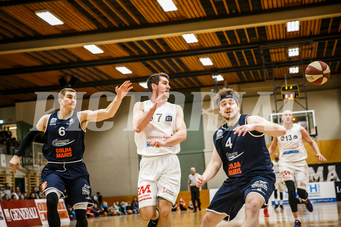 Basketball, Basketball Zweite Liga, Playoff: Viertelfinale 1. Spiel, Mattersburg Rocks, BBC Nord Dragonz, Marko SOLDO (7)