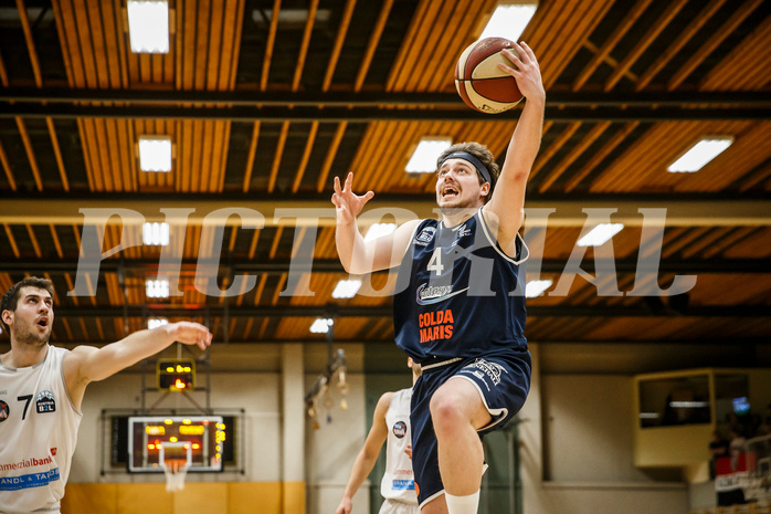 Basketball, Basketball Zweite Liga, Playoff: Viertelfinale 1. Spiel, Mattersburg Rocks, BBC Nord Dragonz, Ognjen Drljaca (4)