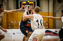 Basketball, Basketball Zweite Liga, Playoffs Viertelfinale 1. Spiel, Mattersburg Rocks, Mistelbach Mustangs, Filip Petrovic (14)