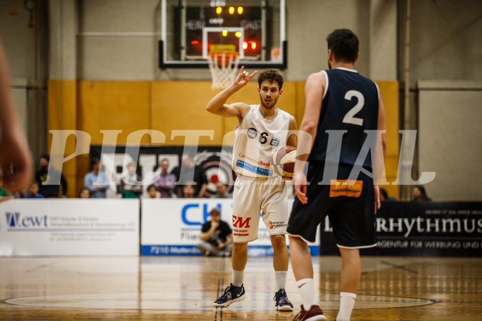 Basketball, Basketball Zweite Liga, Playoffs Viertelfinale 1. Spiel, Mattersburg Rocks, Mistelbach Mustangs, Jan NICOLI (6)