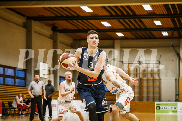 Basketball, Basketball Zweite Liga, Playoff: Viertelfinale 1. Spiel, Mattersburg Rocks, BBC Nord Dragonz, Petar Nemcec (3)