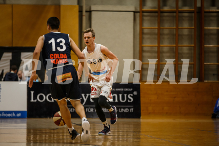 Basketball, Basketball Zweite Liga, Playoffs Viertelfinale 1. Spiel, Mattersburg Rocks, Mistelbach Mustangs, Sebastian KHÜNL-BRADY (8)