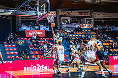 Basketball, Win2Day Superliga 2022/23, Grunddurchgang 1.Runde, Supercup, BC GGMT Vienna, Gmunden Swans, Toni Blazan (10)