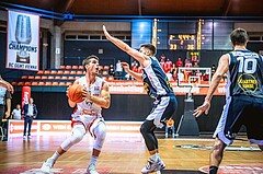 Basketball, Win2Day Superliga 2022/23, Grunddurchgang 1.Runde, Supercup, BC GGMT Vienna, Gmunden Swans, Bogic Vujosevic (5)