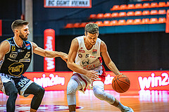 Basketball, Win2Day Superliga 2022/23, Grunddurchgang 1.Runde, Supercup, BC GGMT Vienna, Gmunden Swans, Daniel Friedrich (6), Bogic Vujosevic (5)