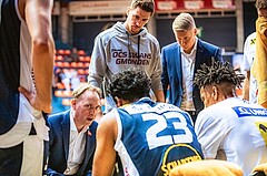 Basketball, Win2Day Superliga 2022/23, Grunddurchgang 1.Runde, Supercup, BC GGMT Vienna, Gmunden Swans, Anton Mirolybov (Head Coach)