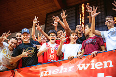 Basketball, Win2Day Superliga 2022/23, Grunddurchgang 1.Runde, Supercup, BC GGMT Vienna, Gmunden Swans, BC GGMT Vienna Fansektor