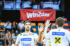 Basketball, Win2Day Superliga 2022/23, Grunddurchgang 1.Runde, Supercup, BC GGMT Vienna, Gmunden Swans, Toni Blazan (10)