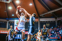 Basketball, Win2Day Superliga 2022/23, Grunddurchgang 1.Runde, Supercup, BC GGMT Vienna, Gmunden Swans, Jozo Rados (3), Toni Blazan (10)