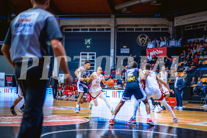 Basketball, Win2Day Superliga 2022/23, Grunddurchgang 1.Runde, Supercup, BC GGMT Vienna, Gmunden Swans, Stefan Savic (13)