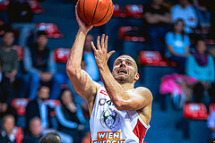 Basketball, Win2Day Superliga 2022/23, Grunddurchgang 1.Runde, Supercup, BC GGMT Vienna, Gmunden Swans, Enis Murati (44)