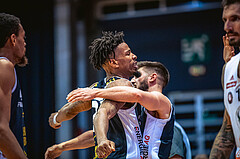 Basketball, Win2Day Superliga 2022/23, Grunddurchgang 1.Runde, Supercup, BC GGMT Vienna, Gmunden Swans, Urald King (20), Daniel Friedrich (6)