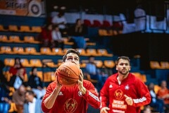 Basketball, Win2Day Superliga 2022/23, Grunddurchgang 1.Runde, Supercup, BC GGMT Vienna, Gmunden Swans, Bogic Vujosevic (5)