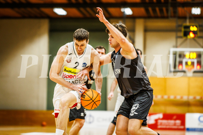 Basketball, Basketball Zweite Liga 2023/24, Grunddurchgang 14.Runde, Mattersburg Rocks, Wörthersee Piraten, Evgenios Sergienko (2)