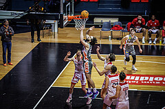 Basketball, Win2Day Superliga 2023/24, Grunddurchgang 18.Runde, BC Vienna, Klosterneuburg Dukes, Will Carius (24)