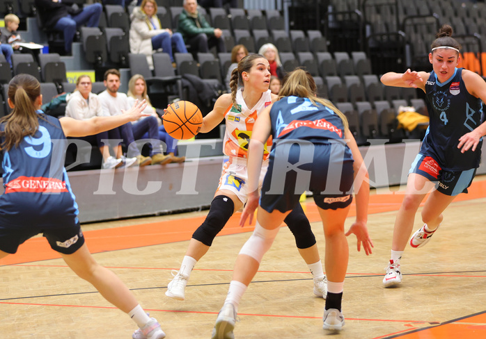Basketball Damen Superliga 2023/24, Grunddurchgang 9.Runde BK Duchess Klosterneuburg vs. Vienna Timberwolves


