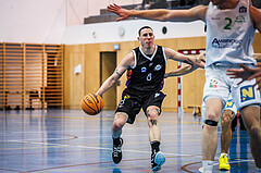 Basketball, Basketball Zweite Liga 2023/24, Grunddurchgang 14.Runde, Deutsch Wagram Alligators, Vienna United, Philipp Germ (8)