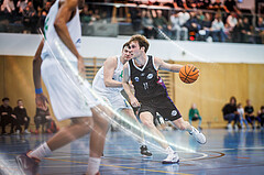 Basketball, Basketball Zweite Liga 2023/24, Grunddurchgang 14.Runde, Deutsch Wagram Alligators, Vienna United, Marius Witzmann (11)