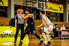 Basketball, Basketball Zweite Liga 2023/24, Grunddurchgang 14.Runde, Mattersburg Rocks, Wörthersee Piraten, Marcus Holyfield (30)