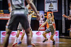 Basketball, Win2Day Superliga 2023/24, Grunddurchgang 18.Runde, BC Vienna, Klosterneuburg Dukes, Ivan Siriscevic (17), Lukas Reichle (13)