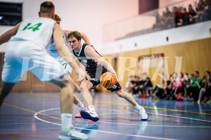 Basketball, Basketball Zweite Liga 2023/24, Grunddurchgang 14.Runde, Deutsch Wagram Alligators, Vienna United, Marius Witzmann (11)