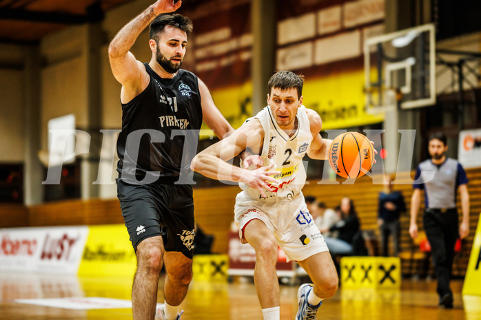 Basketball, Basketball Zweite Liga 2023/24, Grunddurchgang 14.Runde, Mattersburg Rocks, Wörthersee Piraten, Evgenios Sergienko (2)