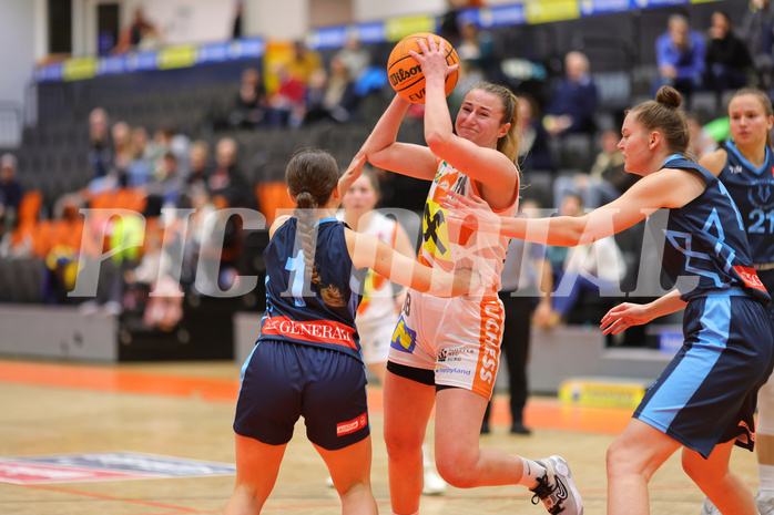 Basketball Damen Superliga 2023/24, Grunddurchgang 9.Runde BK Duchess Klosterneuburg vs. Vienna Timberwolves


