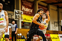 Basketball, Basketball Zweite Liga 2023/24, Grunddurchgang 14.Runde, Mattersburg Rocks, Wörthersee Piraten, Marcus Holyfield (30)