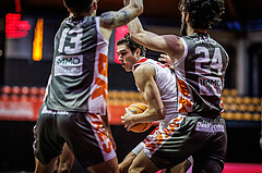 Basketball, Win2Day Superliga 2023/24, Grunddurchgang 18.Runde, BC Vienna, Klosterneuburg Dukes, Darko Bajo (13)