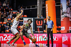 Basketball, Win2Day Superliga 2023/24, Grunddurchgang 18.Runde, BC Vienna, Klosterneuburg Dukes, Will Carius (24)