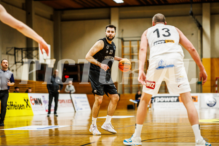 Basketball, Basketball Zweite Liga 2023/24, Grunddurchgang 14.Runde, Mattersburg Rocks, Wörthersee Piraten, Marin Sliskovic (21)