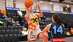 Basketball Damen Superliga 2023/24, Grunddurchgang 9.Runde BK Duchess Klosterneuburg vs. Vienna Timberwolves


