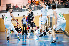 Basketball, Basketball Zweite Liga 2023/24, Grunddurchgang 14.Runde, Deutsch Wagram Alligators, Vienna United, Mathias Diemer (20)