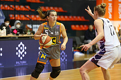 Basketball Damen Superliga 20120/21, Halblfinale Spiel 2 Vienna United PSV vs. BK Duchess Klosterneuburg


