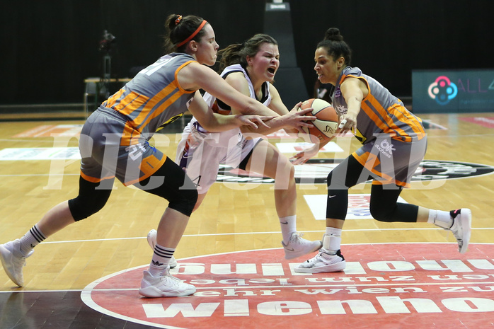 Basketball Damen Superliga 20120/21, Halblfinale Spiel 2 Vienna United PSV vs. BK Duchess Klosterneuburg


