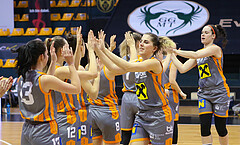 Basketball Damen Superliga 20120/21, Halblfinale Spiel 2 Vienna United PSV vs. BK Duchess Klosterneuburg


