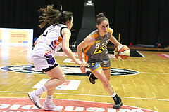 Basketball Damen Superliga 20120/21, Halblfinale Spiel 2 Vienna United PSV vs. BK Duchess Klosterneuburg


