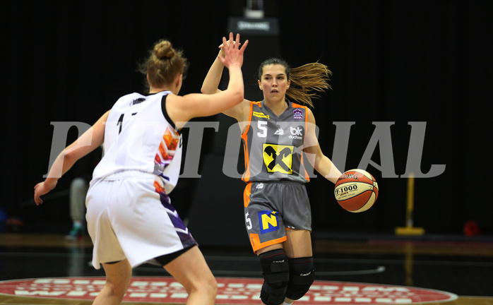 Basketball Damen Superliga 20120/21, Halblfinale Spiel 2 Vienna United PSV vs. BK Duchess Klosterneuburg


