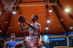 Basketball, Win2Day Superliga 2022/23, 8. Platzierungsrunde, BC Vienna, Oberwart Gunners, Ivan Siriscevic (17)