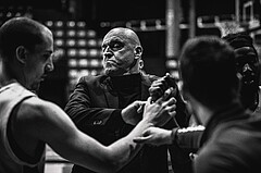 Basketball, Win2Day Superliga 2022/23, 8. Platzierungsrunde, BC Vienna, Oberwart Gunners, Aramis Naglic (Head Coach)