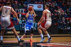 Basketball, Win2Day Superliga 2022/23, 8. Platzierungsrunde, BC Vienna, Oberwart Gunners, Florian Köppel (8)