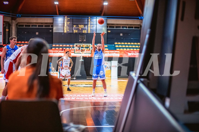 Basketball, Win2Day Superliga 2022/23, 8. Platzierungsrunde, BC Vienna, Oberwart Gunners, Renato Poljak (16)