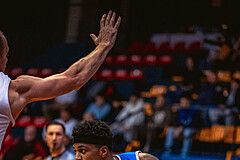 Basketball, Win2Day Superliga 2022/23, 8. Platzierungsrunde, BC Vienna, Oberwart Gunners, Rob Howard (5)